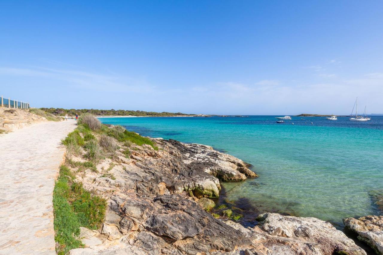 Ses Salines Cottage With Private Pool And Barbecue Εξωτερικό φωτογραφία